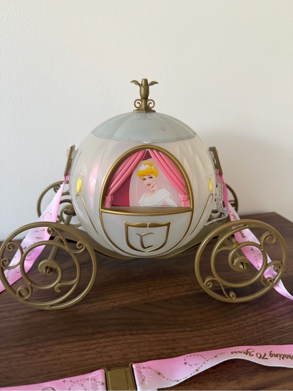 Disneyland Cinderella 70th Anniversary Popcorn Bucket